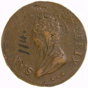 Münze, 5 Baiocchi, 1797
