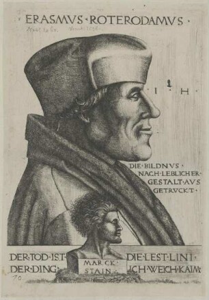 Bildnis des Erasmvs Roterodamvs