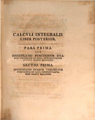 Institutio calculi integralis. 3