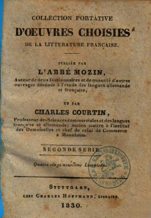 De l'Allemagne, 1