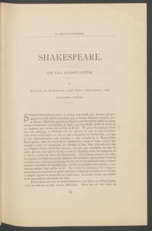 Shakespeare. : [Traducido libremente por Fernando Juanes G. Gutiérrez.]