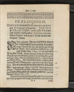 Praeloquium.