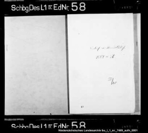 Schuldensachen des Dietrich von Mandelsloh, insbesondere betr. Kündigung des Hauses Bokeloh