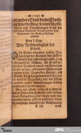 Der andere Theil dieser Christlichen Unterweisung