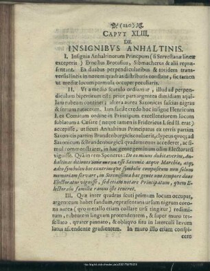 Caput XLIII. De Insignibus Anhaltinis