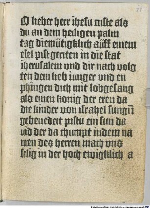 Leiden Christi. "Stöger-Passion"