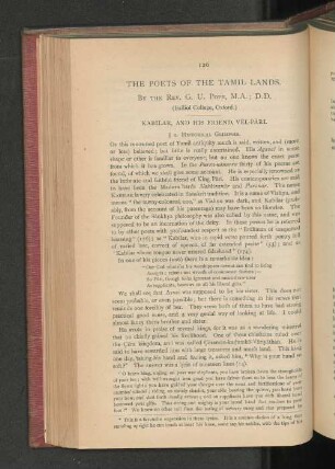 The Poets of the Tamil Lands.