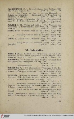 VI. Ostasiatica