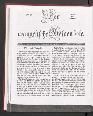 N°. 2. Februar, 1841