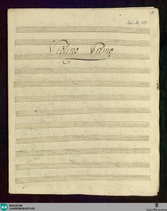 3 Quartets - Don Mus.Ms. 303 : vl (2), vla, vlc