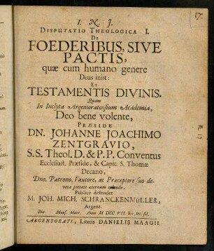 1-24, Disputatio Theologica