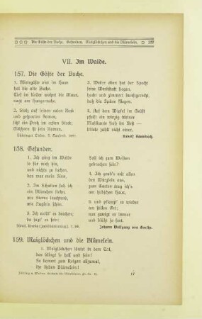 VII. Im Walde