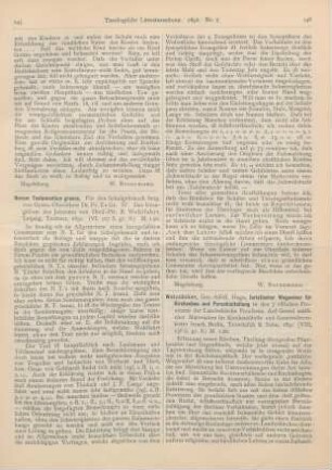 145-146 [Rezension] Novum Testamentum graece