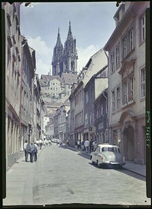 Meißen. Burgstraße