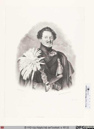 Bildnis Carl Friedrich Lebrecht Graf von Normann (-Ehrenfels)