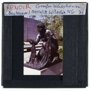 Renoir, Wäscherin (Bronze, Serie)