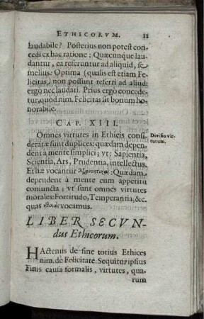 Liber Secundus Ethicorum