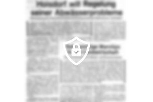 Hoisdorf will Regelung seiner Abwässerprobleme