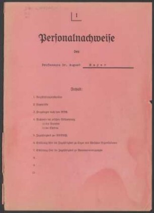 Personalnachweise