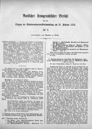 No 8, 21. Februar 1878