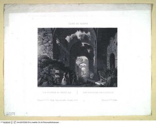 Gardasee, Grotten des Catull, Inneres - Lago di Garda, Le Grotte di Catullo