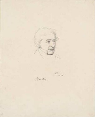 Selbstbildnis Martin, John (1789-1854), Maler (Selbstbildnis)