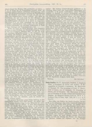 370-375 [Rezension] Studia Sinaitica. No. V. Apocrypha Sinaitica. I