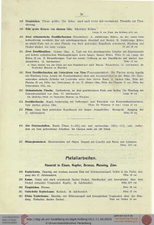 Metallarbeiten