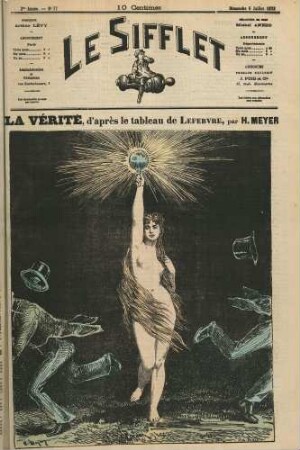 La vérité, d'après le tableau de Lefebvre, par H. Meyer