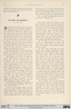 1: Die Maler von Worpswede