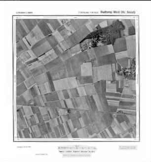 Budberg West (Kr. Soest), Gauß-Krüger-Koordinaten: Rechtswert: 3420, Hochwert: 5714