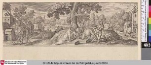 [Der verlorene Sohn bei den Schweinen; The prodigal son with the pigs]