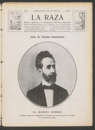 Jefes de Estados Americanos - [Fotografía de] Dr. Manuel Gondra