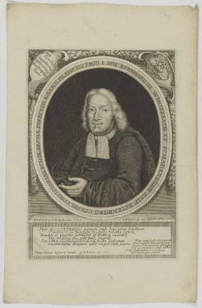 Bildnis des Ioh. Bernhard de Winterbach