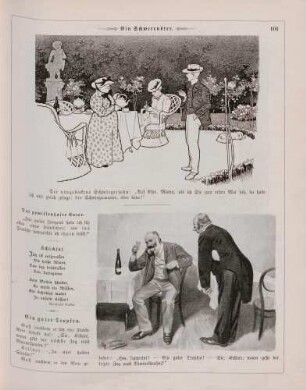 "Ein Schwerenöter" "Ein guter Tropfen"