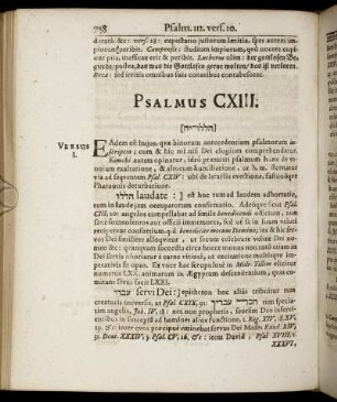 Psalmus CXIII.