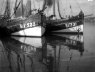 Fischerboote Finkenwerder 1924