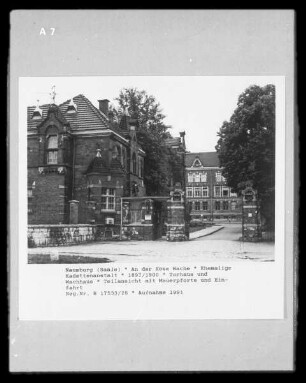 Ehemalige Kadettenanstalt — Torhaus Wache