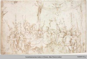 Militärischer Triumphzug all'antica