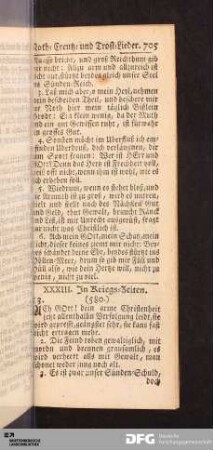 XXXIII. In Kriegs-Zeiten.