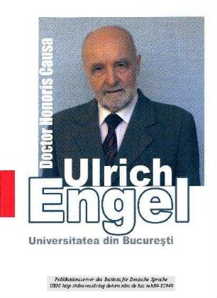 Ulrich Engel. Doctor Honoris Causa