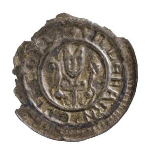 Münze, Pfennig, Brakteat, 1235/1254