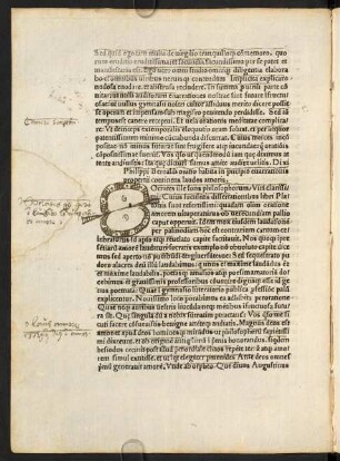 Philippi Beroaldi oratio habita in principio enarrationis propertii continens laudes amoris.