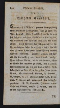 LIV. Wilhelm Courtois