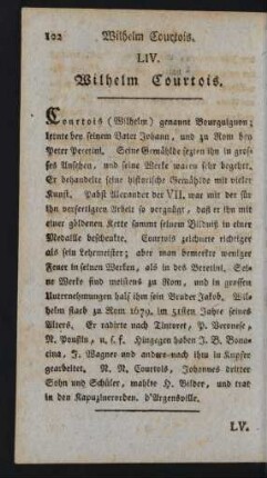 LIV. Wilhelm Courtois