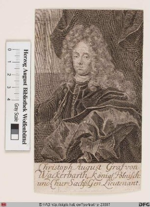 Bildnis Christoph August von Wackerbarth (1705 Reichsgraf)