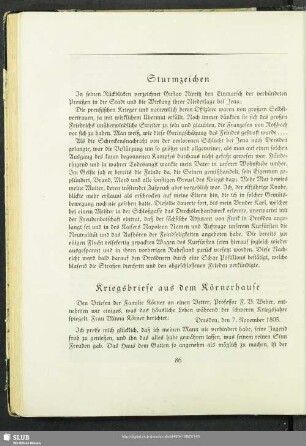 Sturmzeichen