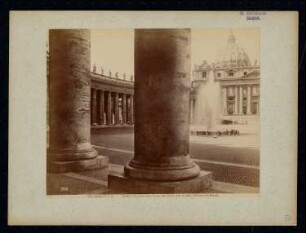 Petersplatz, Rom: Blick auf Petersdom
