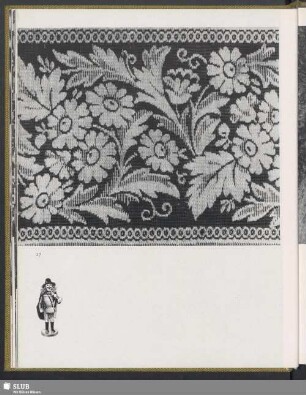 Stilisiertes Pflanzenornament im Heimatmuseum Falkenstein