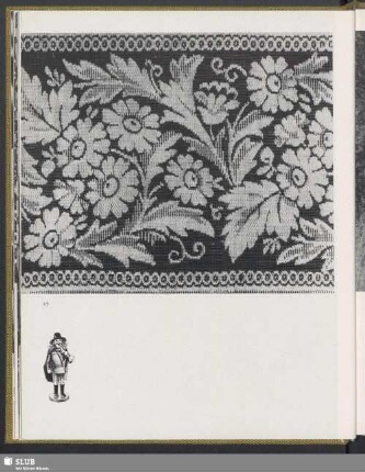 Stilisiertes Pflanzenornament im Heimatmuseum Falkenstein